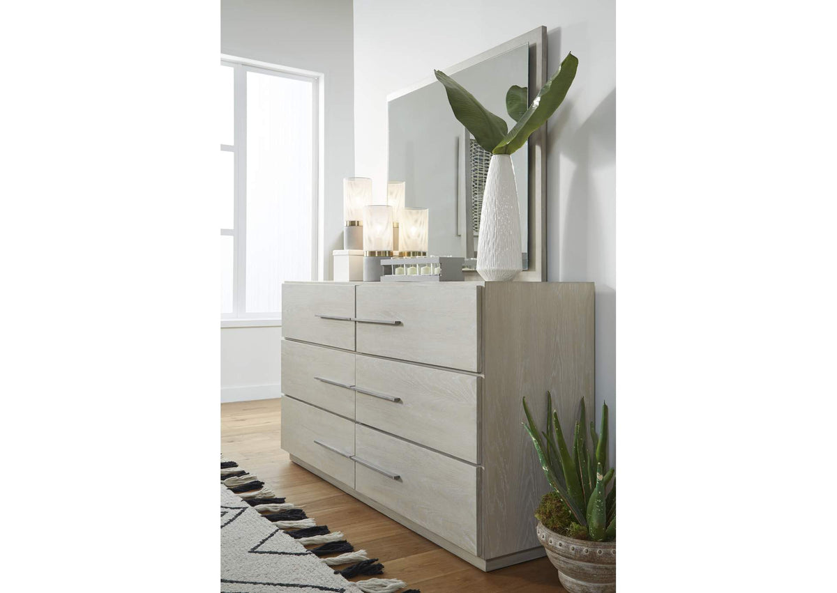 DEZ782A Destination Six Drawer Dresser In Cotton Grey (2024)