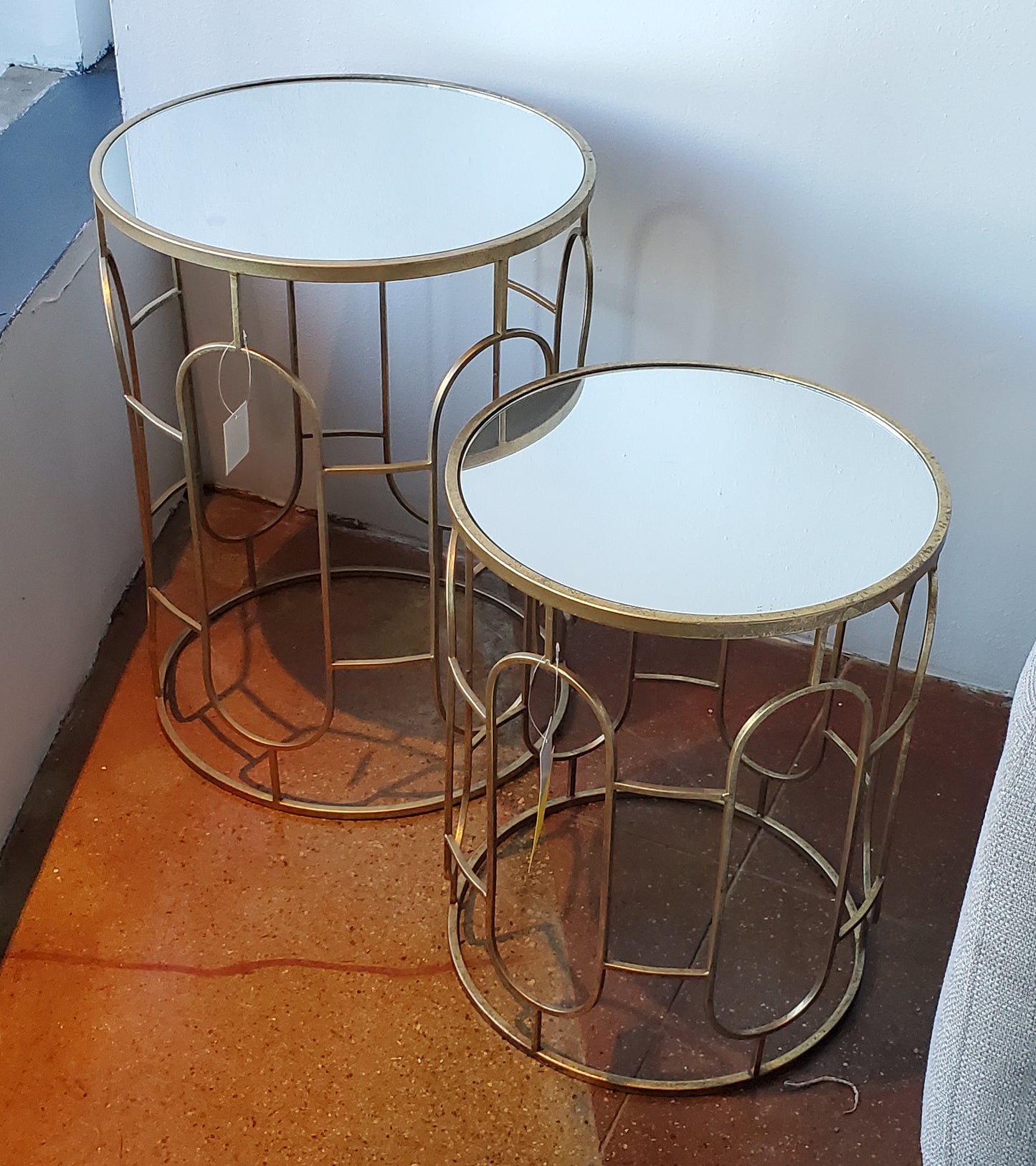 Contemporary Accent Table Set