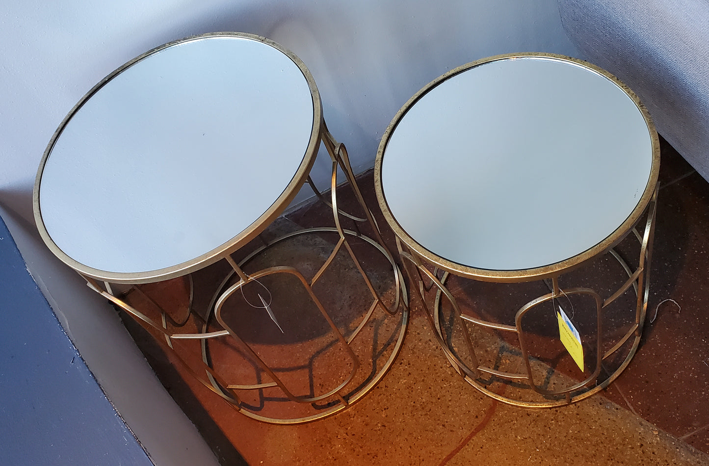Contemporary Accent Table Set