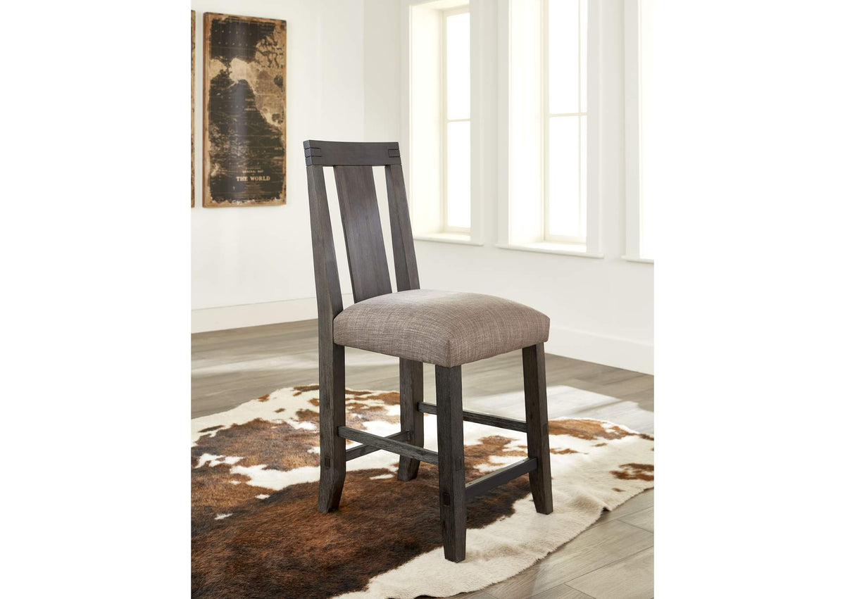 3FT370 Meadow (Graphite) Meadow Counter Stool In Graphite (Set of 2)