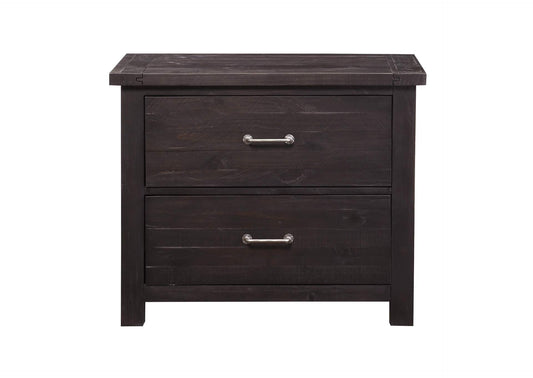 7YC918 Yosemite Solid Wood Lateral File Cabinet In Cafe
