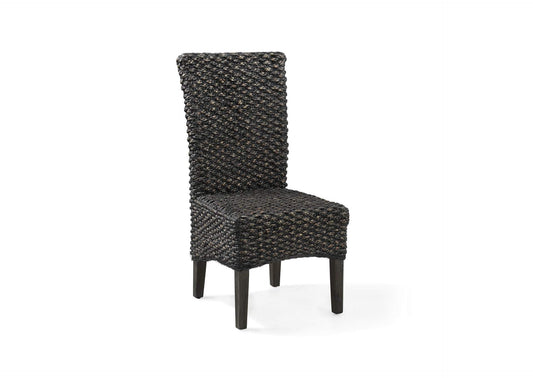 3FT366 Meadow Chair Water Hyacinth In Graphite (Set of 2)