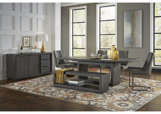 AZU573 Oxford Sideboard In Basalt Grey
