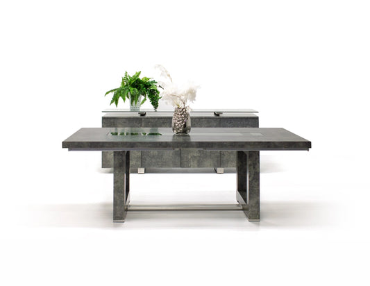Novo Matte Concrete Dining Table