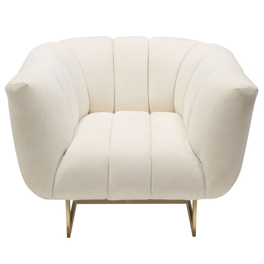 Venus Cream Fabric Chair