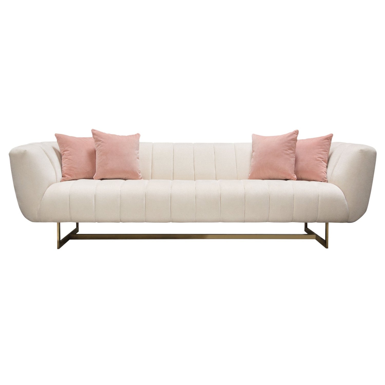 Venus Cream Fabric Sofa