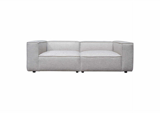 Vice 2pc Modular Sofa In Barley Fabric