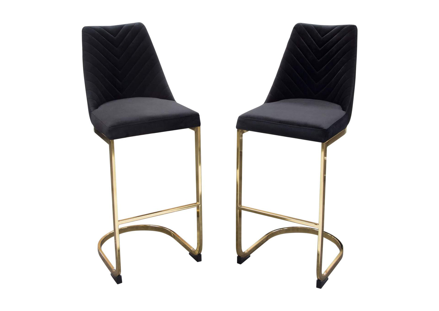 Theo Set of (4) Dining Chairs in Weathered Grey Leatherette w/ Black Metal Base by Diamond Sofa
