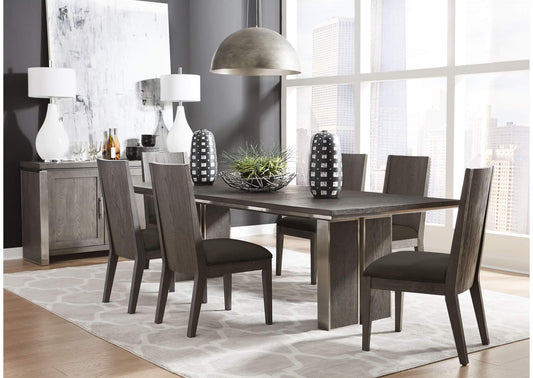 6EL463 Plata Dining Chair In Thunder Grey (Set of 2)