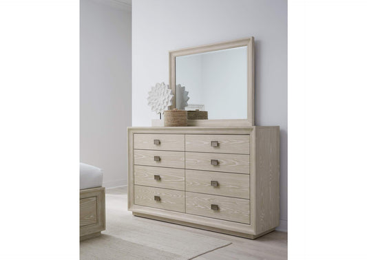 MSNF82 Maxime Eight Drawer Dresser In Ash