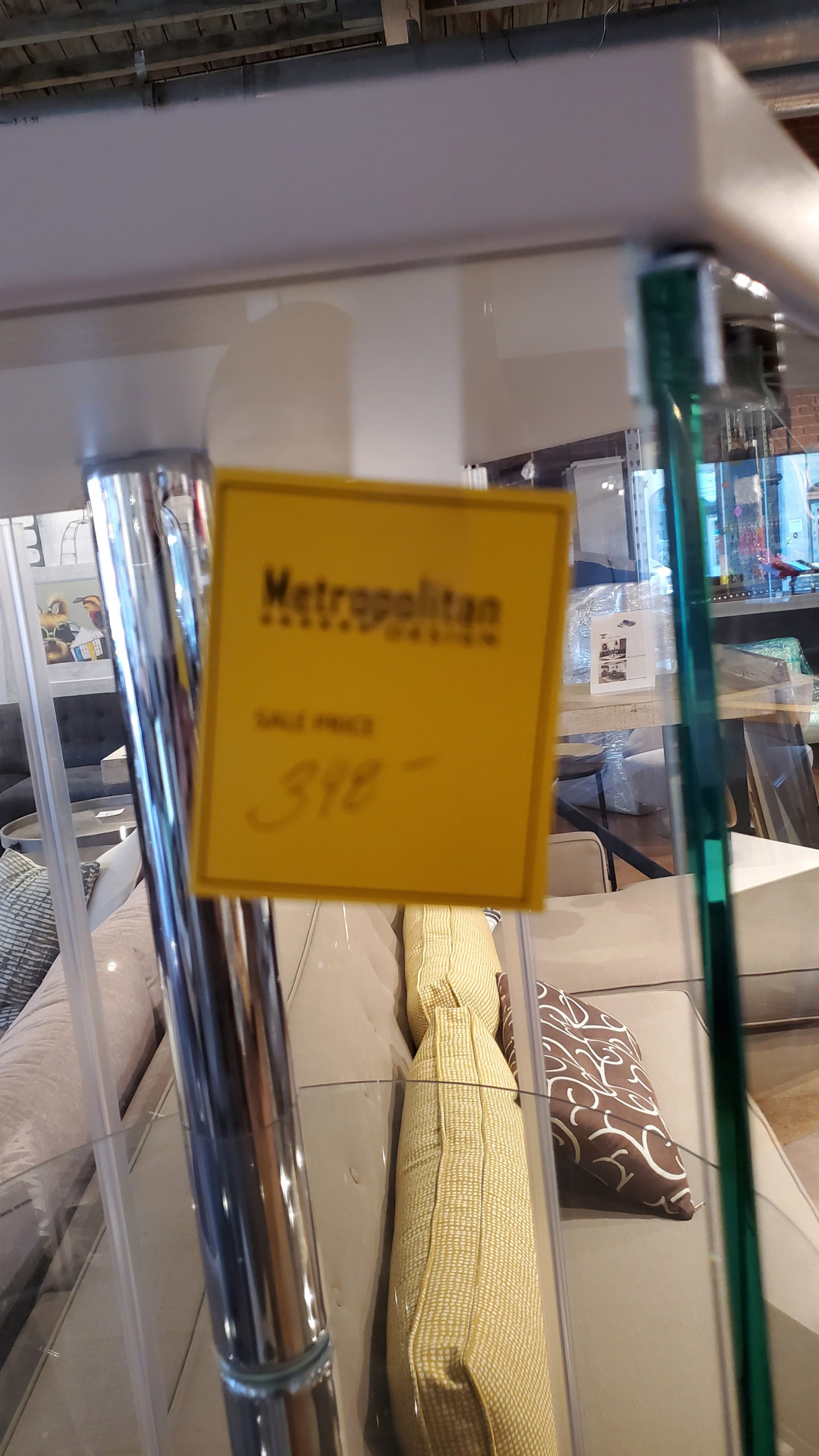 Hexagon Glass Display Case