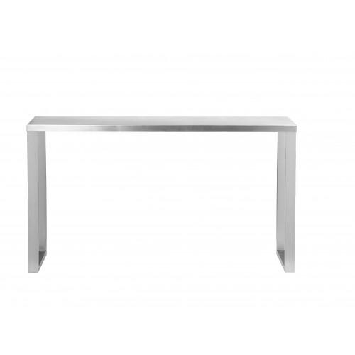 Clark Console Brushed Metal