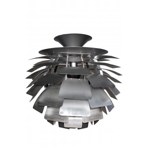 Jess Chandelier Medium 24" Brushed Metal