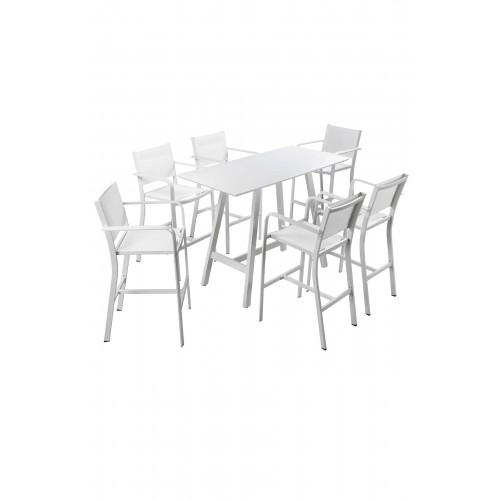 Sunset 7 Piece Bar Set