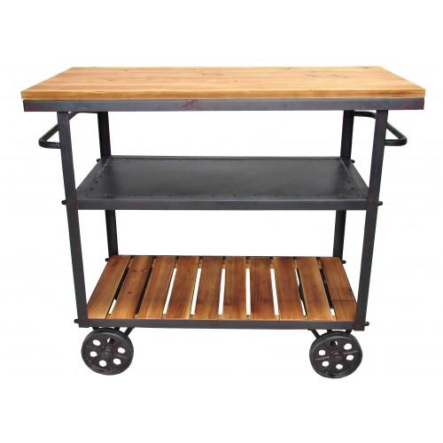 Don Bar Cart Dark Gray