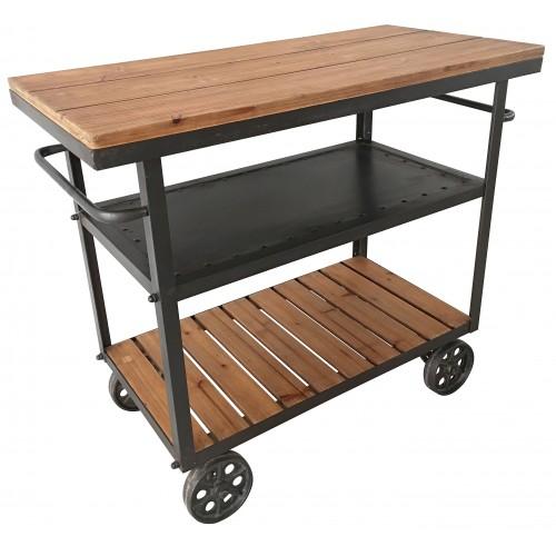 Don Bar Cart Dark Gray