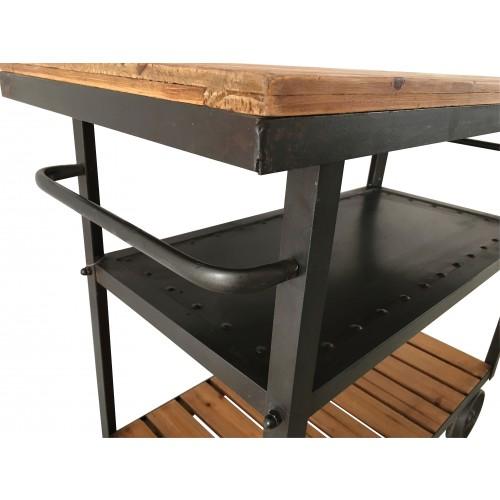 Don Bar Cart Dark Gray