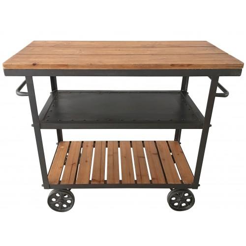 Don Bar Cart Dark Gray
