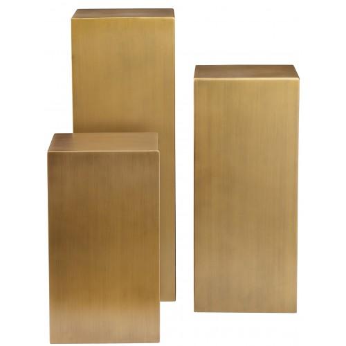 Miami Pedestal Set Brass