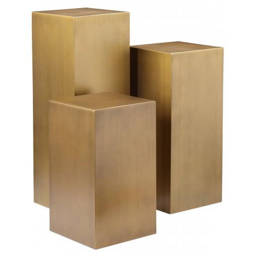 Miami Pedestal Set Brass