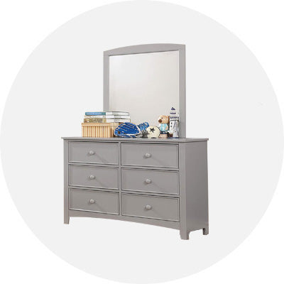 Kids Mirrored Dressers