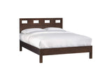 RV26F6 Riva Wood Bed In Chocolate Brown