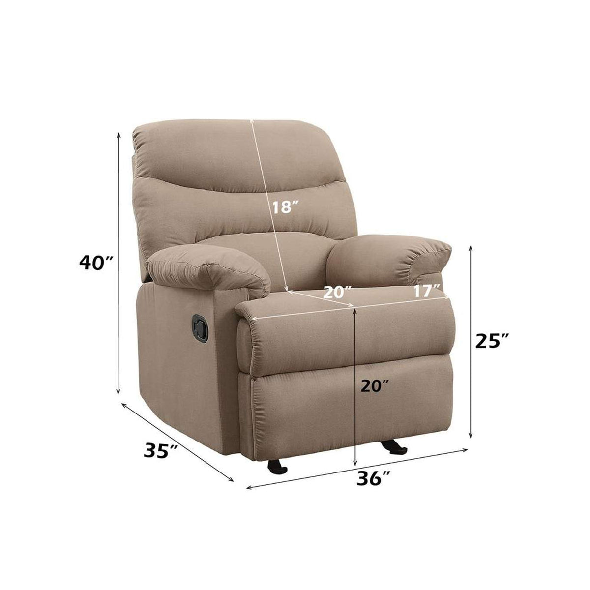 634 Arcadia Motion Glider Recliner