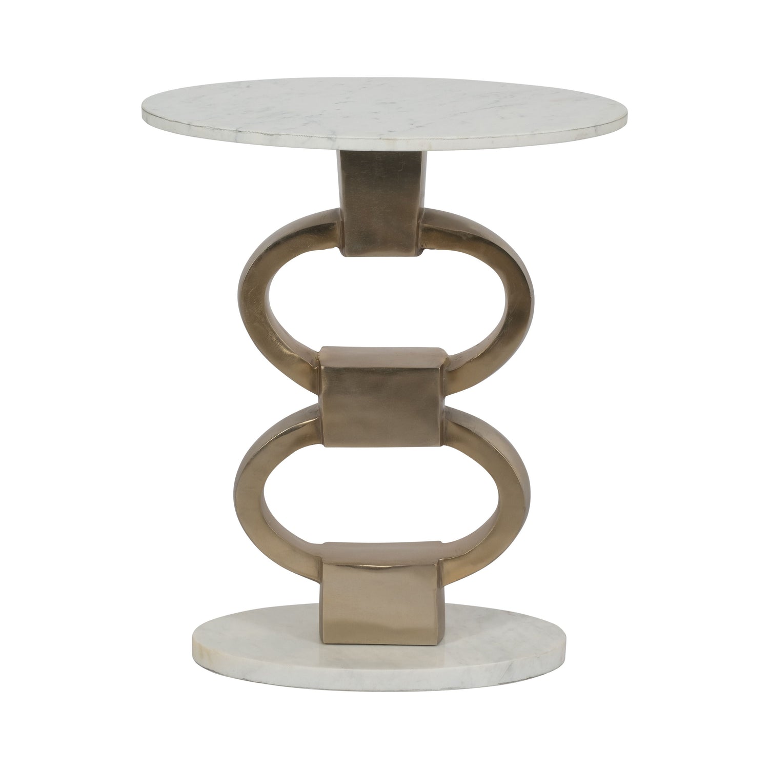 24" Dephine Link Table - Gold