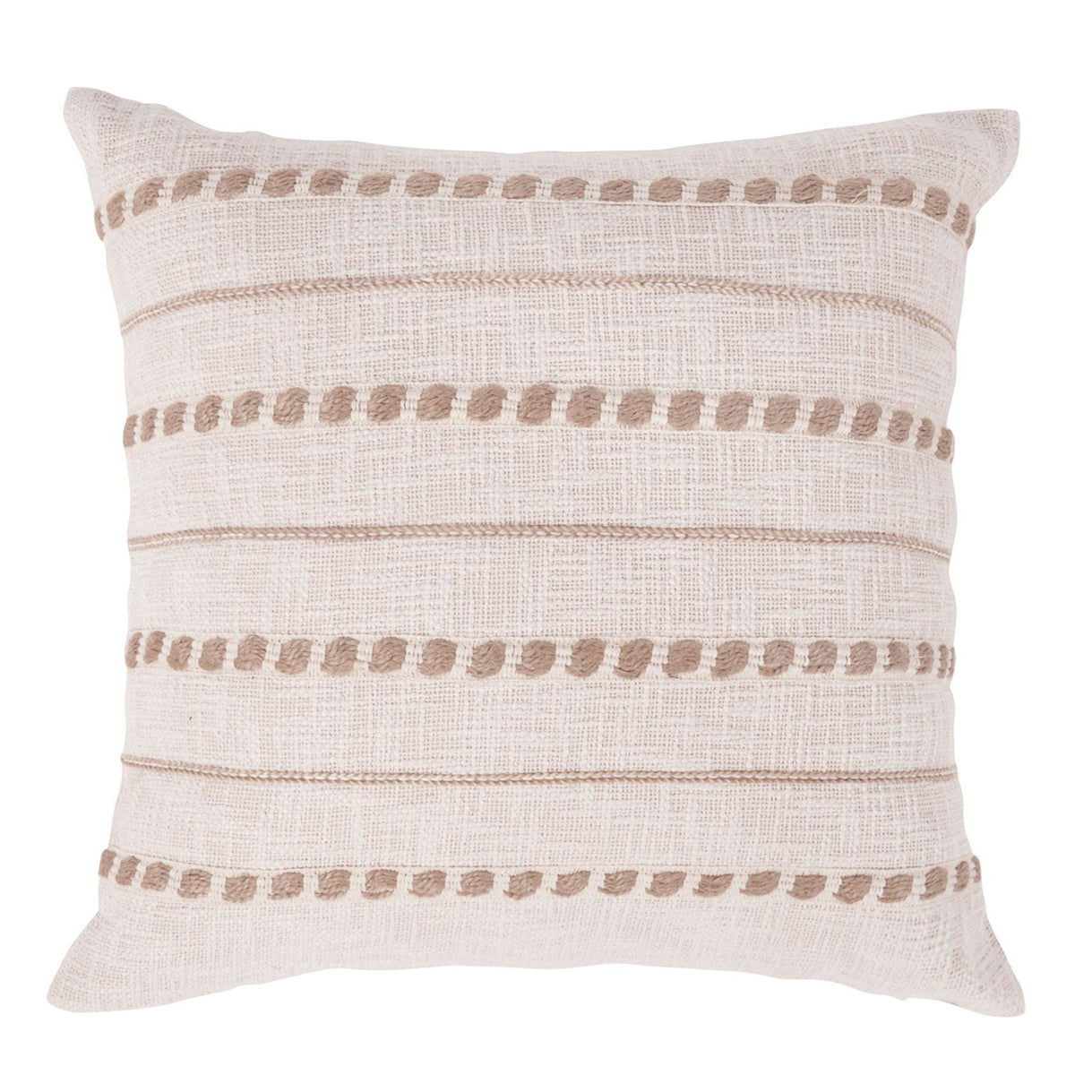 Melange - Lago Pillow - Ivory / Natural