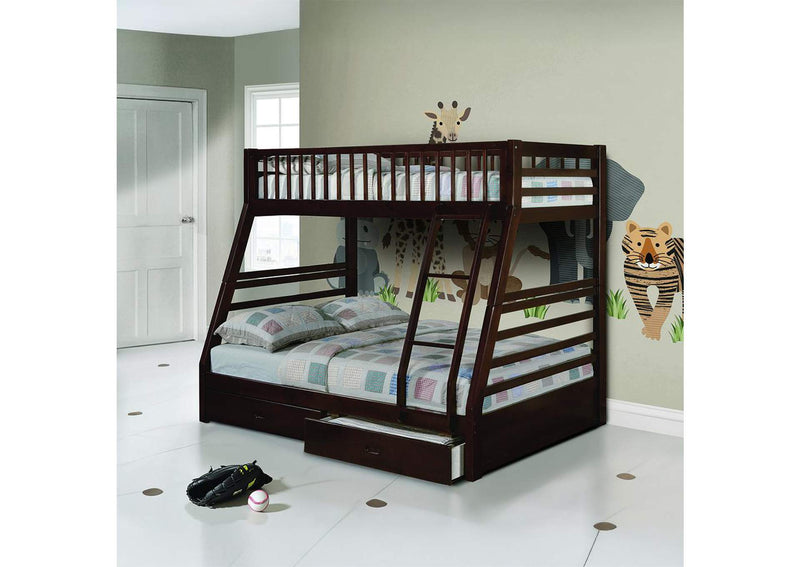 02020W Jason Twin-Full Bunk Bed