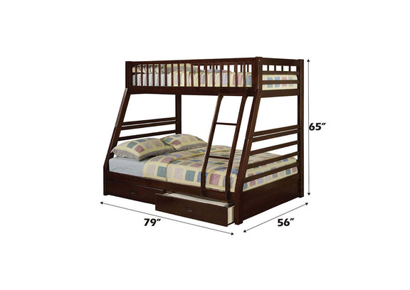 02020W Jason Twin-Full Bunk Bed