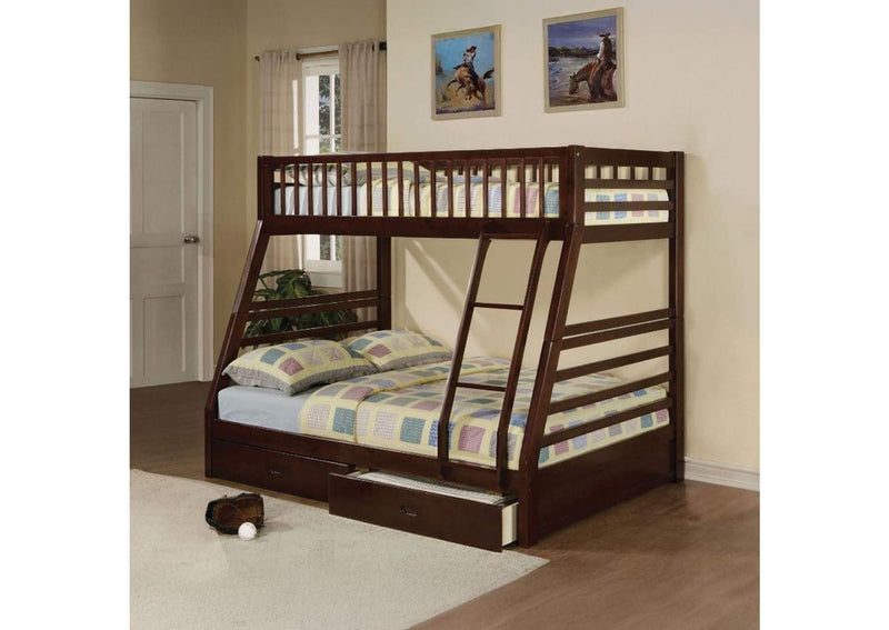 02020W Jason Twin-Full Bunk Bed