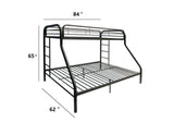 02052BK Tritan Twin XL-Queen Bunk Bed
