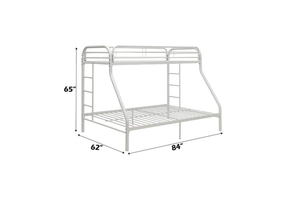 02052WH Tritan Twin XL-Queen Bunk Bed