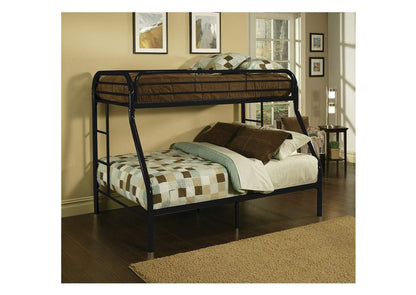 02053BK Tritan Twin-Full Bunk Bed