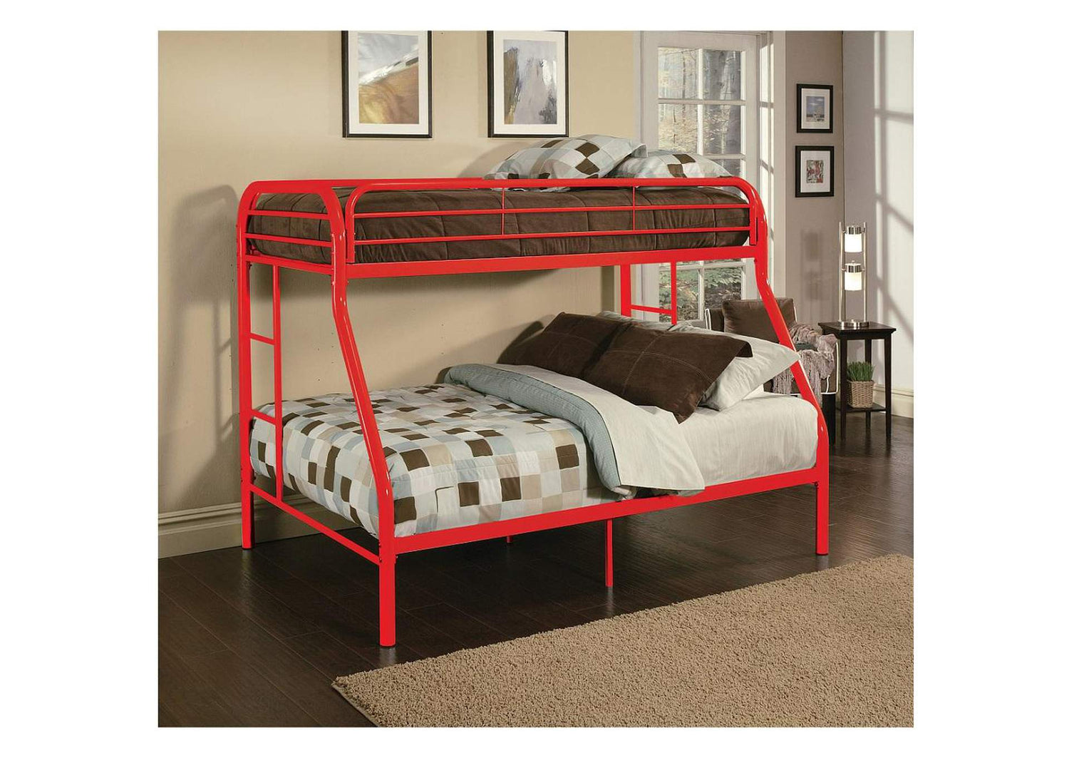 02053RD Tritan Twin-Full Bunk Bed