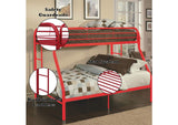 02053RD Tritan Twin-Full Bunk Bed