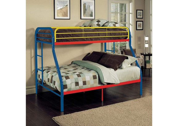 02053RNB Tritan Twin-Full Bunk Bed