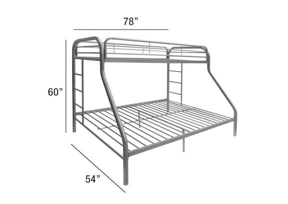 02053SI Tritan Twin-Full Bunk Bed