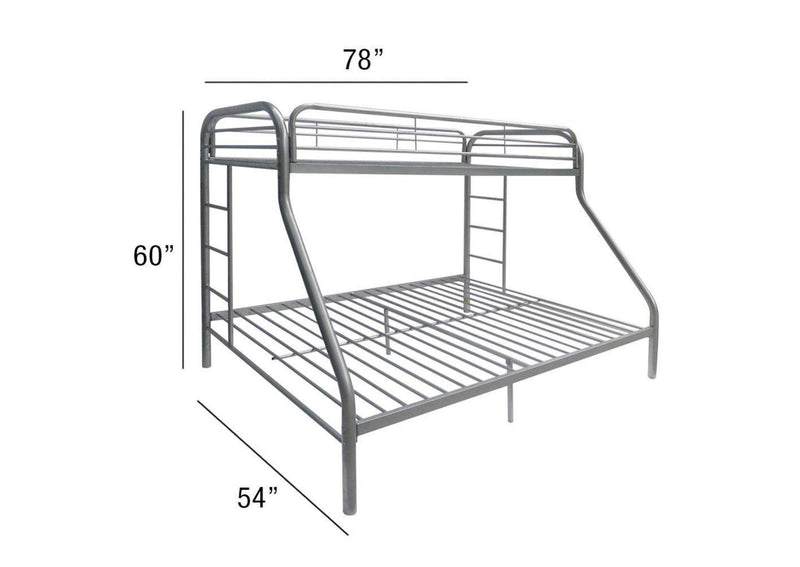 02053SI Tritan Twin-Full Bunk Bed