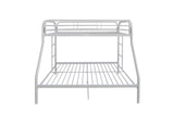 02053WH Tritan Twin-Full Bunk Bed
