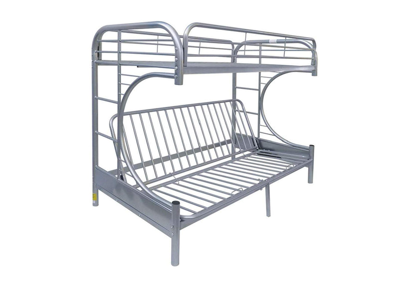 02091W-SI Eclipse Twin-Full Futon Bunk Bed