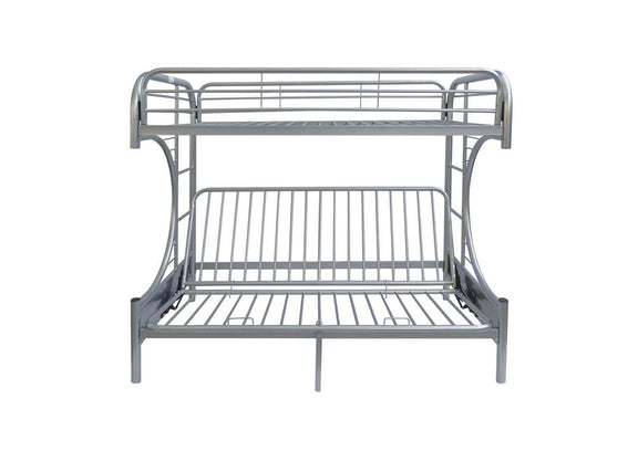 02091W-SI Eclipse Twin-Full Futon Bunk Bed