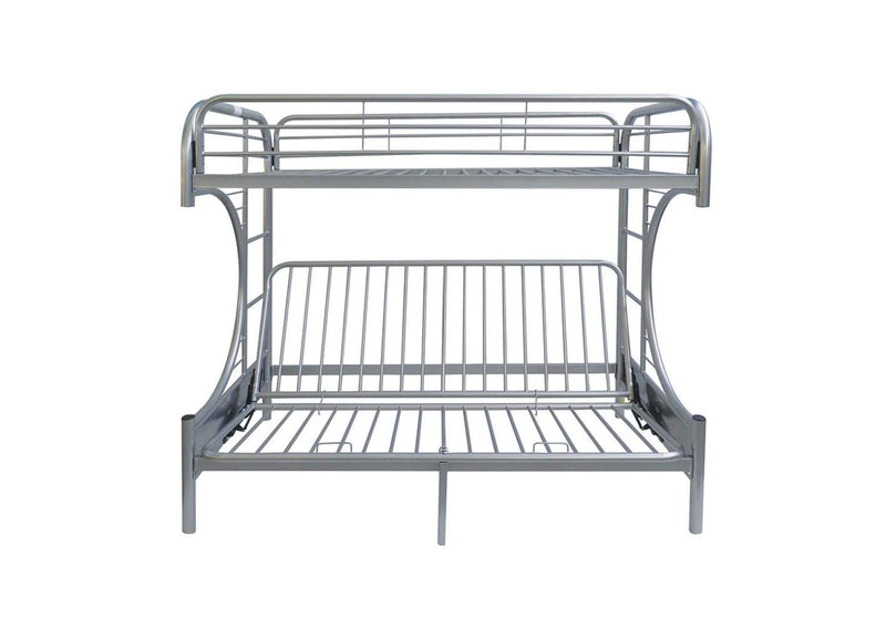 02091W-SI Eclipse Twin-Full Futon Bunk Bed