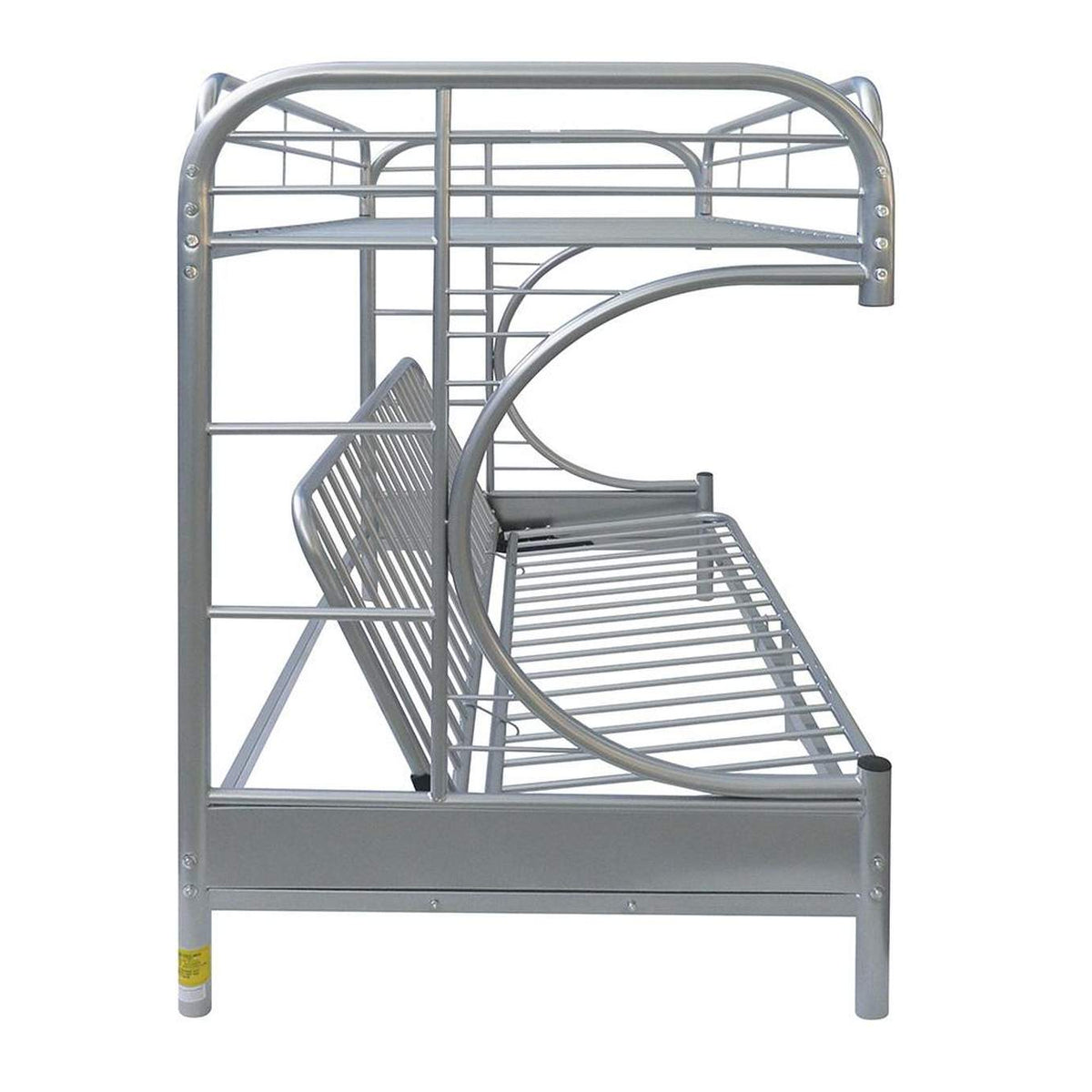 02091W-SI Eclipse Twin-Full Futon Bunk Bed