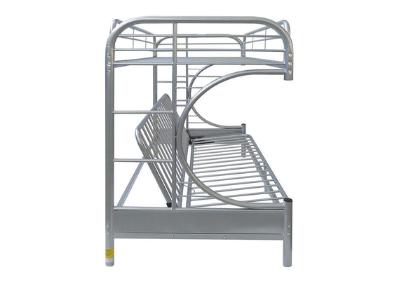 02091W-SI Eclipse Twin-Full Futon Bunk Bed