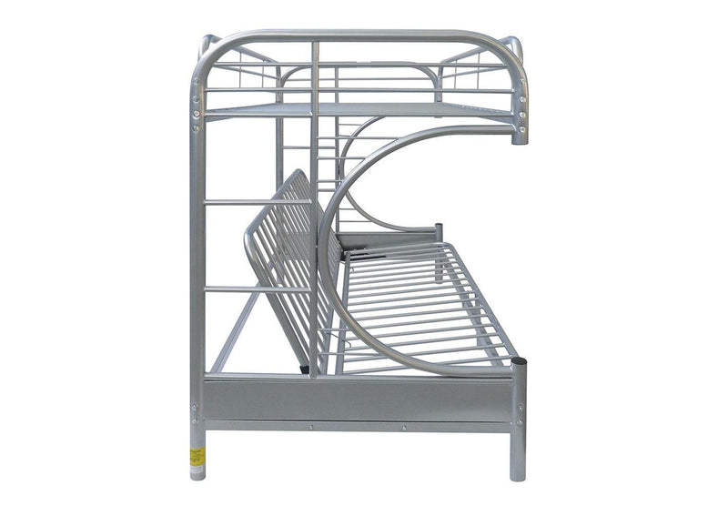 02091W-SI Eclipse Twin-Full Futon Bunk Bed