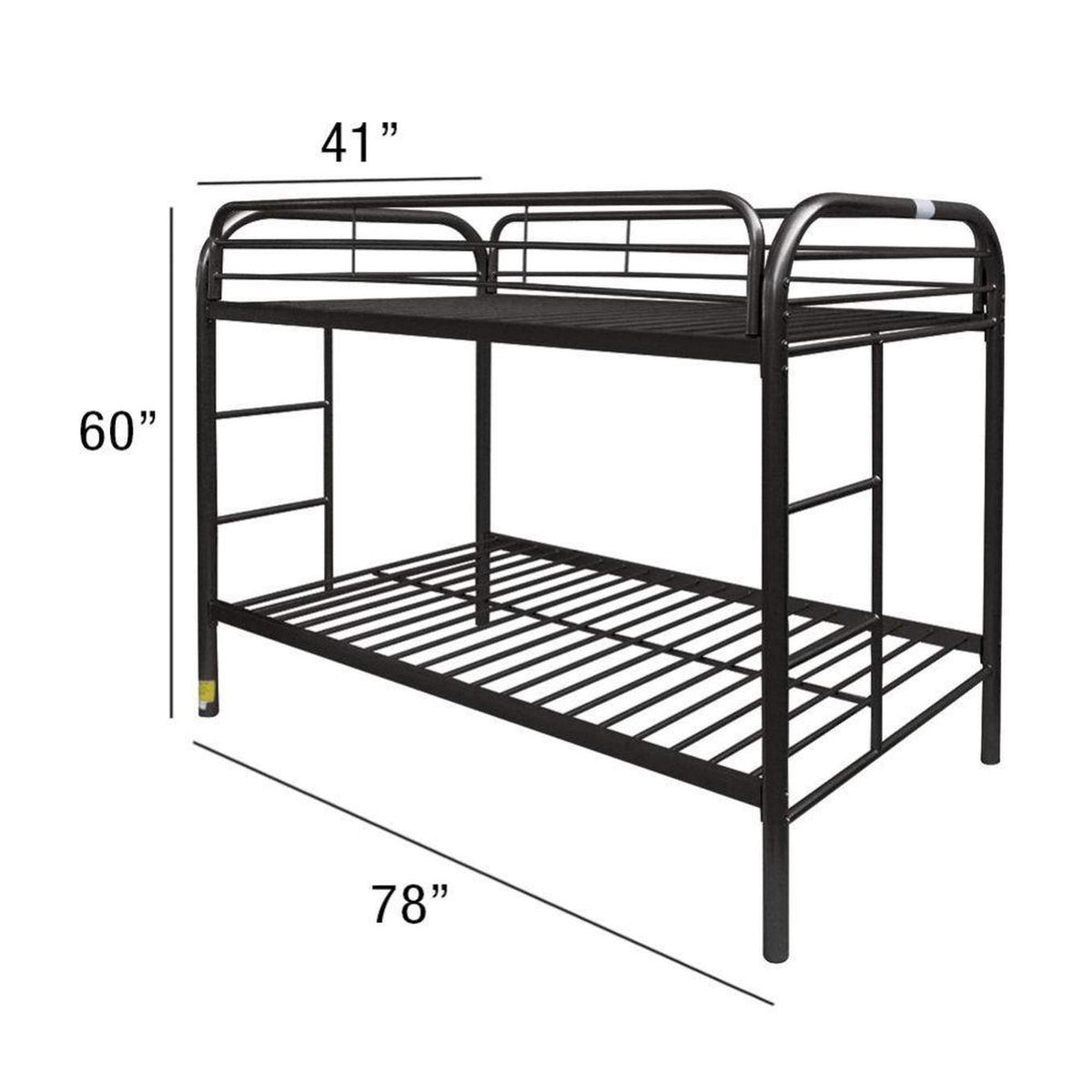02188BK Thomas Twin-Twin Bunk Bed