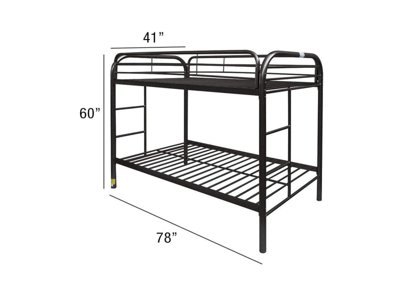 02188BK Thomas Twin-Twin Bunk Bed