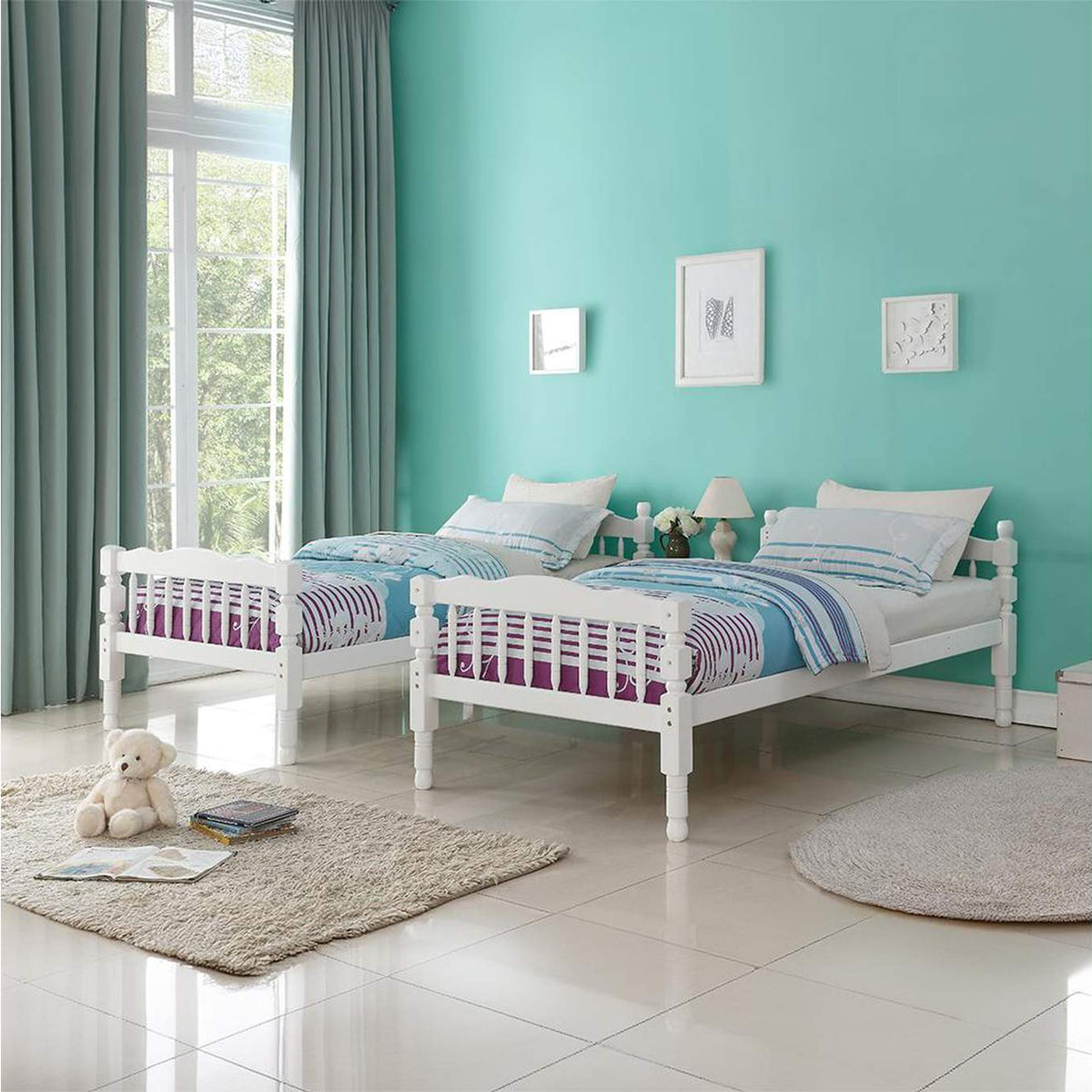 2298 Homestead Twin-Twin Bunk Bed